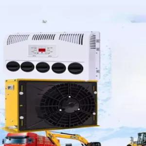 차량용 에어컨 무시동 DC 12v 차량 트럭 24v