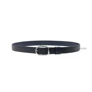 (몽블랑) SS26 남성 리버서블 레더 벨트 128756 BLACK BLUE