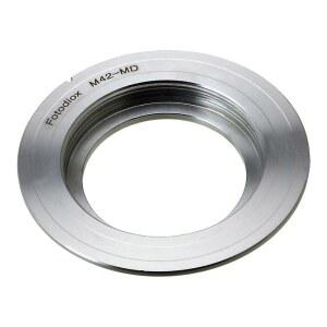 포토디옥스 렌즈 마운트 어댑터 M42(42MM X1 나사)에서 미놀타 SR-T 101 X370 X570 X700 XD-7 XD-5용 SR MC MD 카메라까지