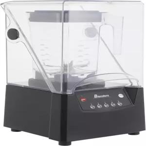 0.48Gal 대용량 전문가용 상업용 블렌더 스테인리스 스틸 블레이드가 장착된 2600W 주스 스무디 머신 방음