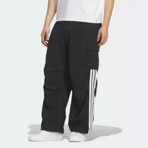 매장정품 ADIDAS 아디다스 루즈 핏 라이트 우븐 카고 포켓 스트레이트 레그 팬츠 KQ6923 KQ6923_S_JS 17681