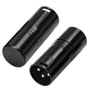 볼루티 텍 3핀 XLR 터미네이터 120옴 DMX 터미널 어댑터 - DMX512 조명 및 오디오 시스템 2PCS