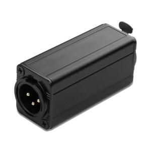 CERRXIAN XLR 접지 루프 소음 차단기 남성에서 여성 수동 격리 변압기 필터 제거기 스튜디오 가정 또는 무대용 험 제거