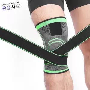2p 농구배구 축구 크로스 등산 야구 무릎 보호대 1set 2W2A3CA0R9 블랙