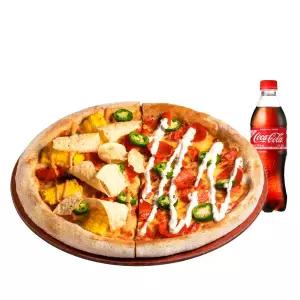 [피자알볼로] 스와이시 반반피자 L(기본)+코카콜라 500ml
