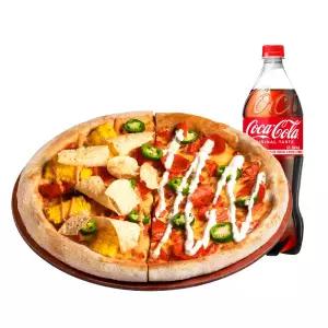 [피자알볼로] 스와이시 반반피자 L(기본)+코카콜라 1.25L