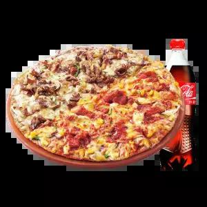 [피자알볼로] 전주불백피자 L + 코카콜라 1.25L