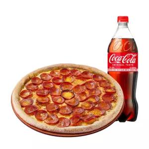 [피자알볼로] 페페로니더블피자 L + 코카콜라1.25L