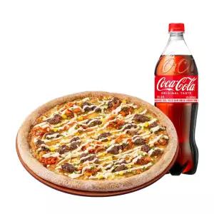 [피자알볼로] 홍성한우 김치불고기피자 L + 코카콜라 1.25L