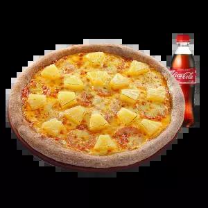 [피자알볼로] 하와이안피자 R + 코카콜라 500ml