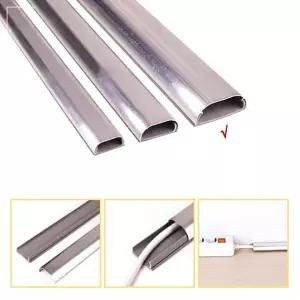 문틈 배선정리 걸레받이 보수 1M 알루미늄 몰딩40mm 덮개분리 WWA676D5