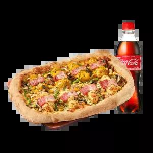 [피자알볼로] 단고통밀도우피자 L + 코카콜라 500ml