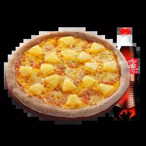 [피자알볼로] 하와이안피자 L + 코카콜라 1.25L