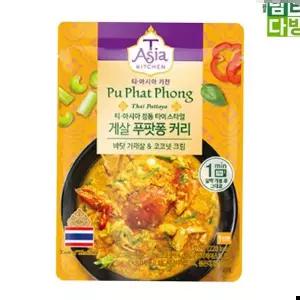 게살커리 티아시아키친 게살 푸팟퐁 커리 X 170g 12개
