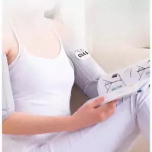 팔꿈치 마사지기 엘보 찜질 골프 근육 도구 무릎 케어 밴드 디럭스핏 싱글 블랙