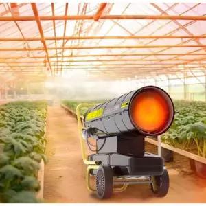 농업용 열풍기 비닐하우스 10M 대포 작업장 온풍기 이동식 5KW/220V 공사현장 20KW 보온포 기본형
