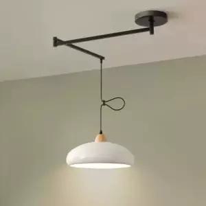 조명 천장 모델 세르주무이 흰색 레트로 디자인 램프 1 싱글 트랙미포함 화이트 LED12W삼색광증