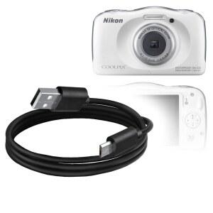 NIKON COOLPIX S33과 호환되는 BOXWAVE 케이블 - DIRECTSYNC 케이블 내구성 있는 충전 및 동기화