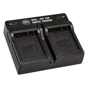 BM PREMIUM DMW-BLG10 DUAL BATTERY CHARGER FOR PANASONIC DC-G100 DC-ZS70 DC-ZS80 DC-ZS99 DC-ZS200 DC-GX9 DC-LX100 II DMC-GX80 DMC-GX85 DMC-ZS60 DMC-ZS100 DMC-GF6 DMC-GX7 CAMERA DMW-BTC9 REPLACEMENT