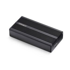 StarTech.com USB4 M.2 NVMe 인클로저 40Gbps 외장 USB-C / 썬더볼트 SSD 알루미늄 방열판 케이스 B+M M-Key