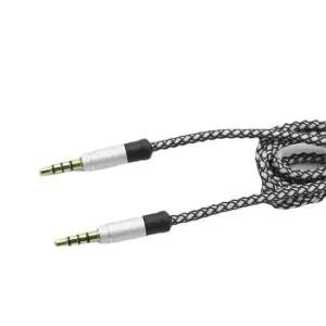 Coms 스테레오 케이블 4극 AUX Stereo 3.5 M 패브릭 1.5
