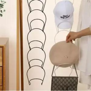 모자걸이 스카프 넥타이 모자보관용 도어훅 도어행거 거치대 후크 보관함
