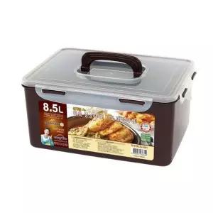 밀폐용기 8.5L초코 반찬통 찬통 김치통 국민 냉장고용기 49호 직사각