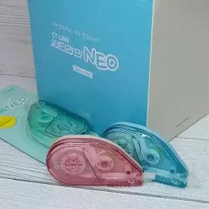 [알티피아]90도 회전하는 국내산 수정테이프-씨티라인 네오 12개