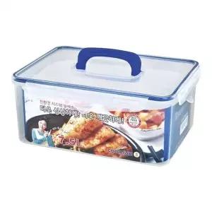 밀폐용기 7.5L 반찬통 60호 찬통 국민 직사각 냉장고용기 김치통