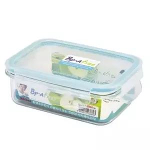 밀폐용기 320ml 찬통 트라이탄 냉장고 반찬통 직사각 유리반찬통