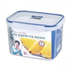 밀폐용기 3.0L 국민 김치통 반찬통 13호 직사각 찬통 냉장고용기