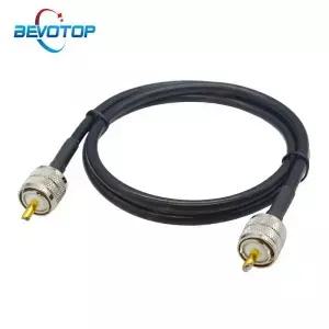 PL259 RG58 CB 라디오 케이블 UHF Male to 연장 50Ohm 저손실 RF 동축 안테나