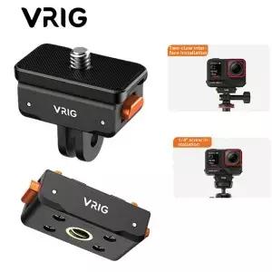 ta 360 ACE/ACE 2용 VRIG 마그네틱 카메라 확장 브래킷 X5/X4/X3/X2용 2구 마운트 및 1/4 플레이트