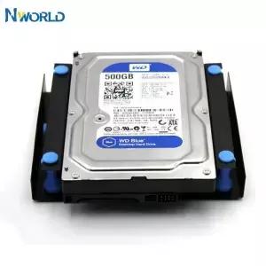 3.5 PC 케이스용 장착 나사가 있는 하드 충격 흡수 장치 브래킷 HDD 5.25 DVD ROM 베이 어댑터