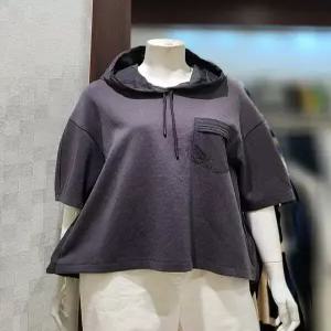 벨라디터치 V1E2TS28 뒷면 레터링 루즈핏 후드티 P003662784 684018
