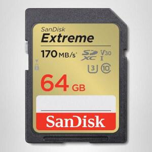 256GB 익스트림 SDXC UHS-I 메모리 카드 - C10 U3 V30 4K UHD SD 카드 - SDSDXVVV-256G-GNCIN