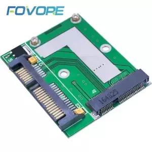 MSATA SSD 2.5 SATA 6.0gps 어댑터 변환기 카드 모듈 보드 미니 Pcie