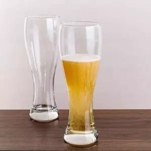 [셀러에이드]유리컵 맥주잔 판테온 400ml 2PC 술잔 글라스 예쁜잔 고급유리컵