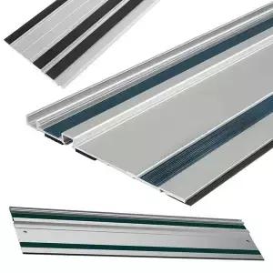 트랙 톱 가이드 레일 원형 목공 긴 절단 알루미늄 시스템600mm 1PC