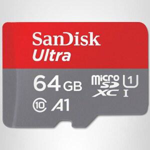 256GB 울트라 마이크로SDXC UHS-I 메모리 카드(어댑터 포함) - 최대 150MB/s C10 U1 풀 HD A1 MicroSD 카드 - SDSQUAC-256G-GN6MA