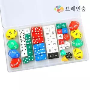 사칙연산 초등수학교구 주사위세트 56 셈놀이 숫자공부 학습장난감 어린이집 두뇌훈련
