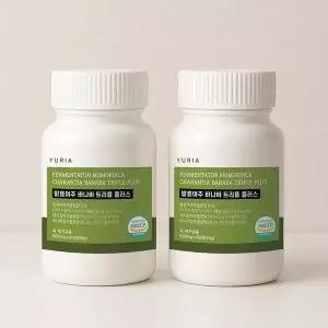 유리아 국산 발효 여주 바나바 트리플 플러스 2박스 600mg x 120정 4개월분