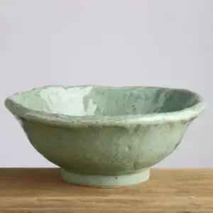 냉면기 이천도자기 판주물럭 돌면기 26cm