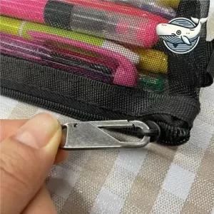 다용도 고리 지퍼 손잡이 세트 블랙 필통 수납 지퍼고리 만능지퍼고리 지퍼손잡이