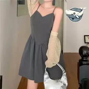 가을 데일리 미니원피스 세로 스트라이프 플레어 슬림핏원피스 플라워원피스 프릴원피스