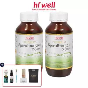 스피루리나 500 500정 2개 뉴질랜드 스피룰리나 스피루니나 엽록소 하이웰