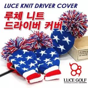 루체골프 니트 드라이버 헤드커버 니트카바