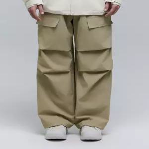 N251UPT902 파라슈트 와이드핏 팬츠 SAND BEIGE