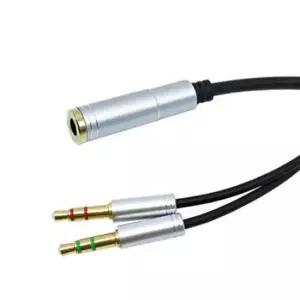 컴퓨터마이크 이어폰 마이크 분배 Y젠더 컴퓨터 AUX 케이블 3.5mm