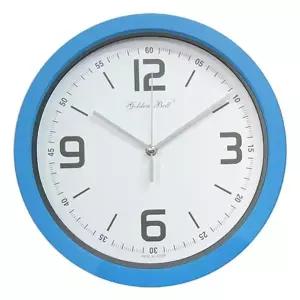 GB8090 유니크 무소음 벽시계 블루 28cm 제조한국